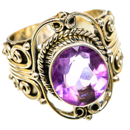 Amethyst Rings handcrafted by Ana Silver Co - RING101753