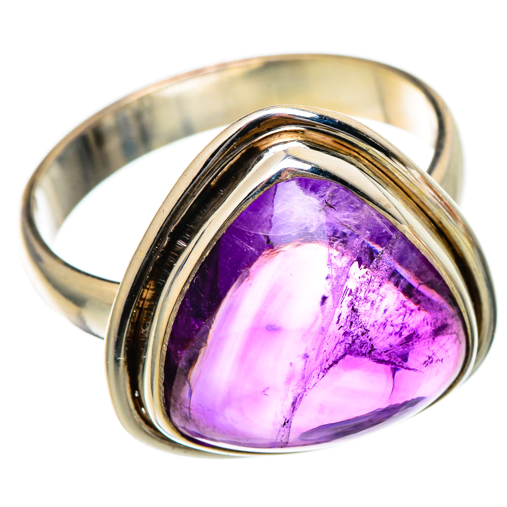 Amethyst Rings handcrafted by Ana Silver Co - RING101754 - Photo 2