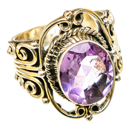 Amethyst Rings handcrafted by Ana Silver Co - RING101766