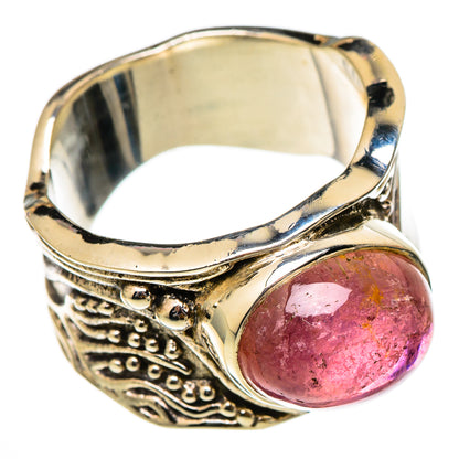 Pink Tourmaline Rings handcrafted by Ana Silver Co - RING101772