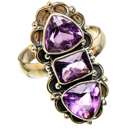 Amethyst Rings handcrafted by Ana Silver Co - RING101774