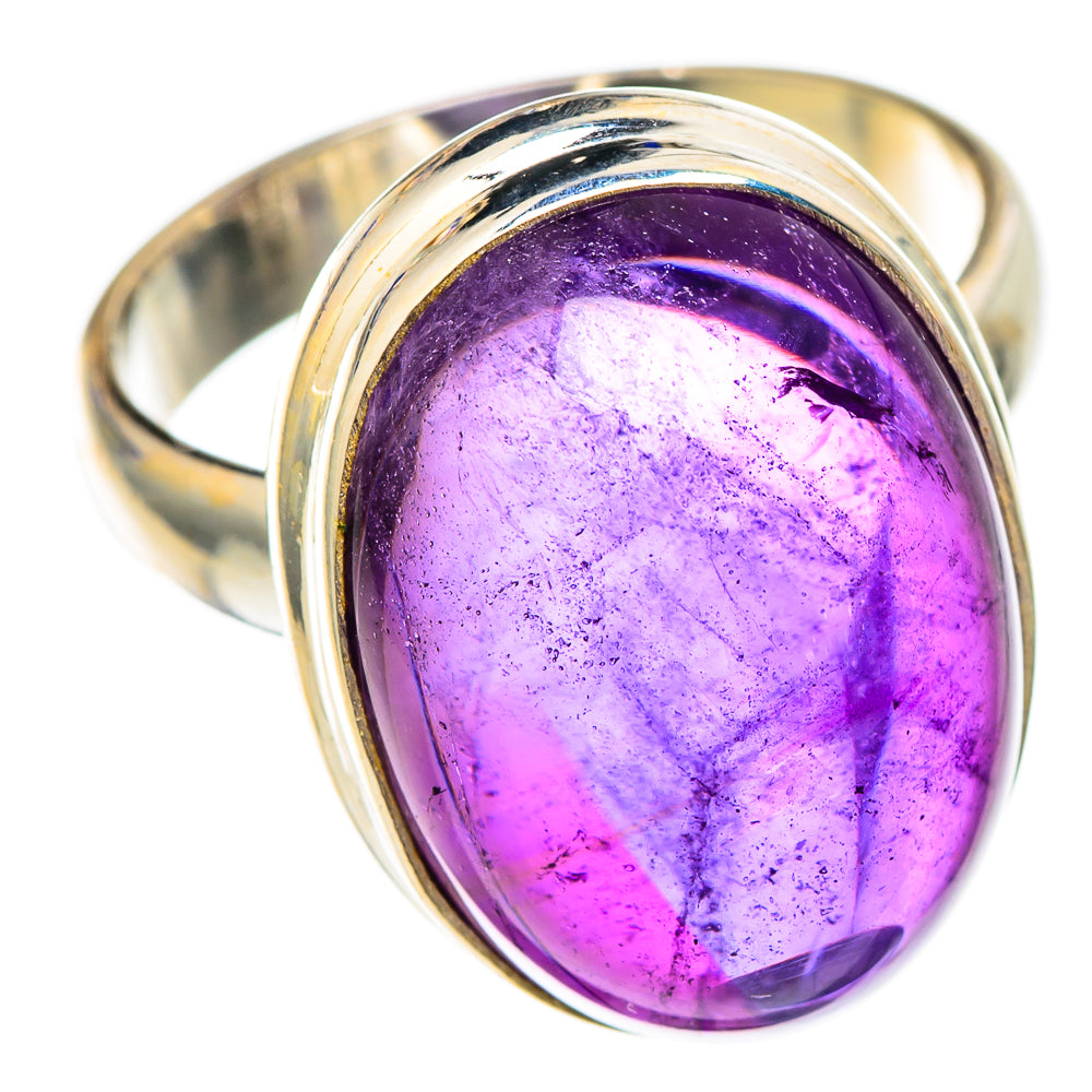 Amethyst Rings handcrafted by Ana Silver Co - RING101787 - Photo 2