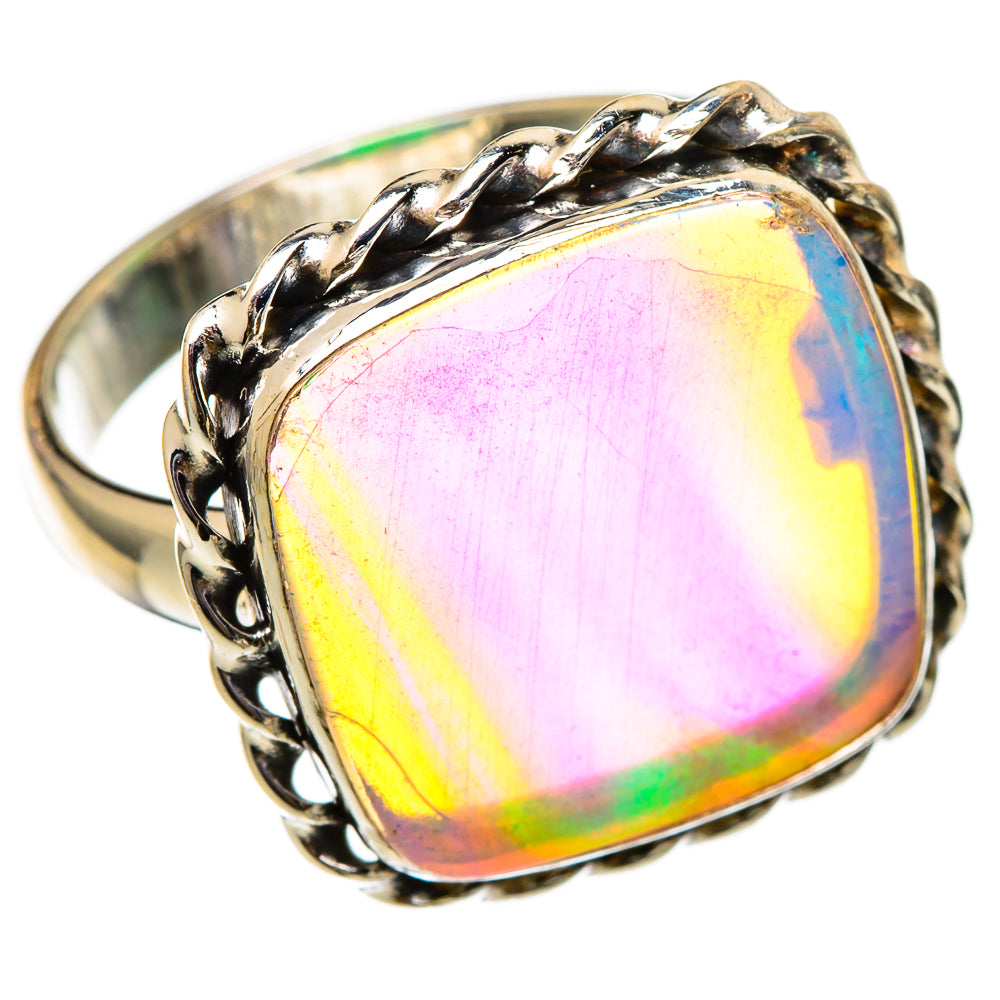Aura Opal Rings handcrafted by Ana Silver Co - RING101791