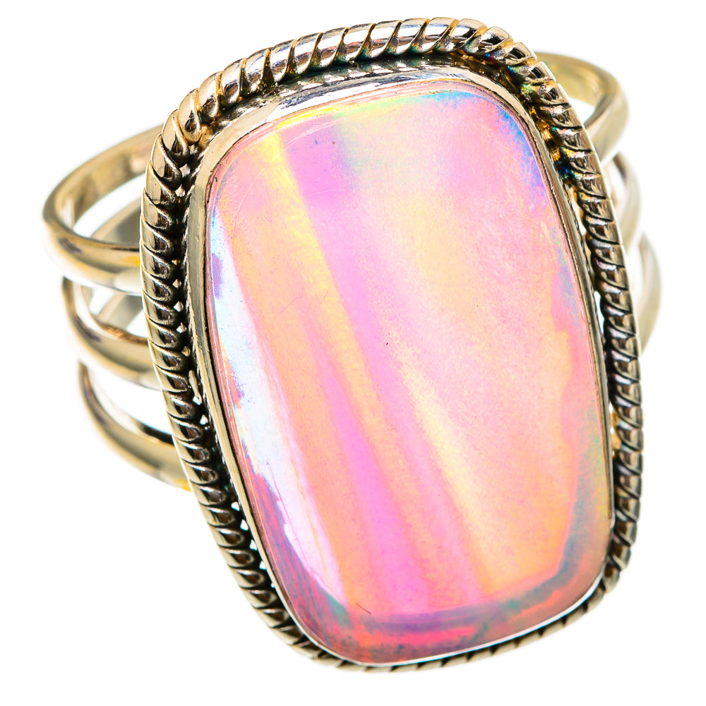 Aura Opal Rings handcrafted by Ana Silver Co - RING101792