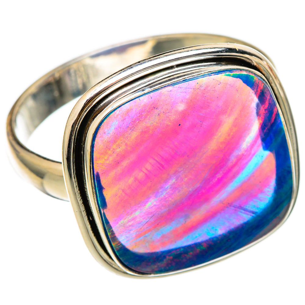 Aura Opal Rings handcrafted by Ana Silver Co - RING101793