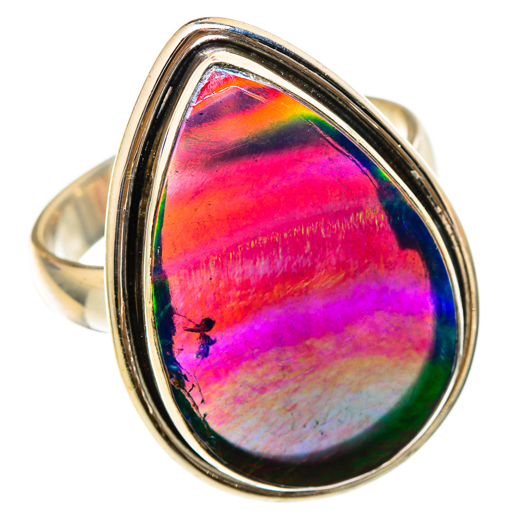 Aura Opal Rings handcrafted by Ana Silver Co - RING101794