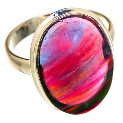 Aura Opal Rings handcrafted by Ana Silver Co - RING101795 - Photo 2