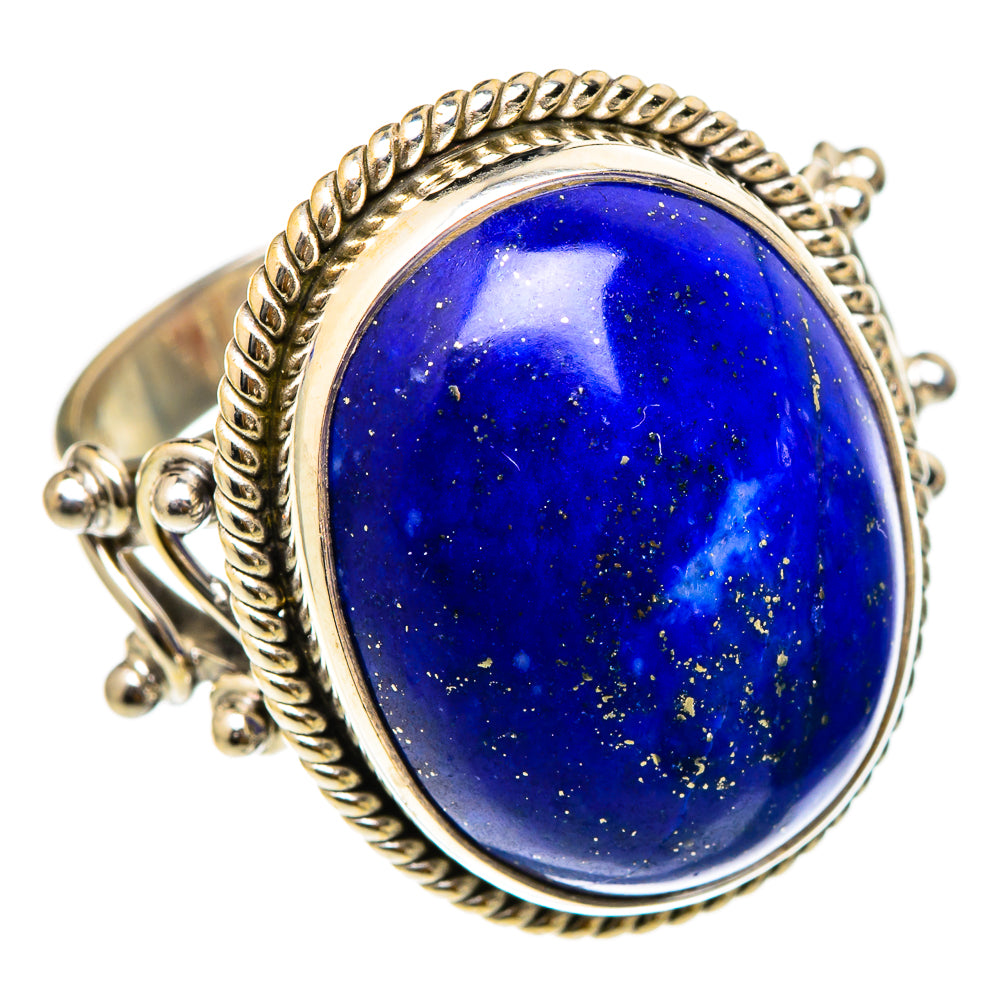 Lapis Lazuli Rings handcrafted by Ana Silver Co - RING101796