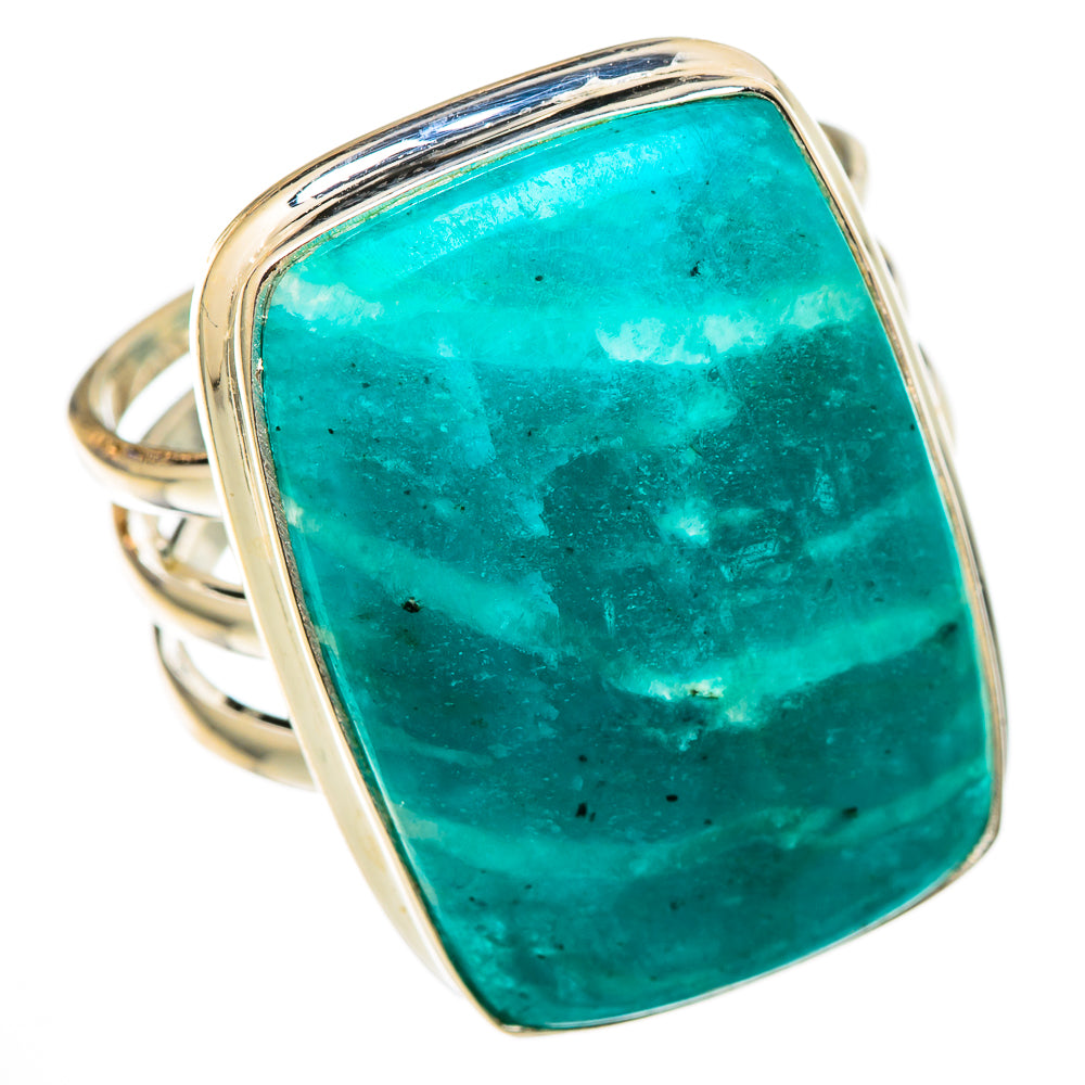 Amazonite Rings handcrafted by Ana Silver Co - RING101807