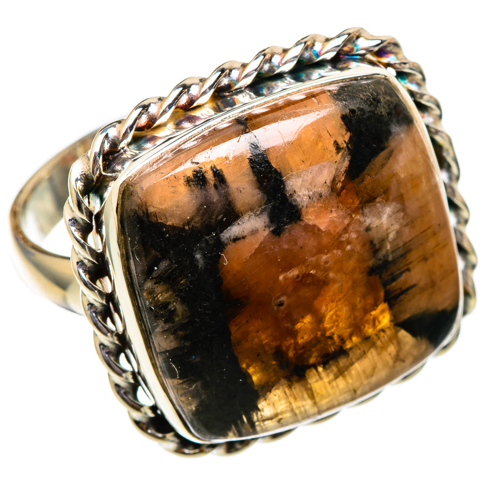 Sunstone Rings handcrafted by Ana Silver Co - RING101816 - Photo 2