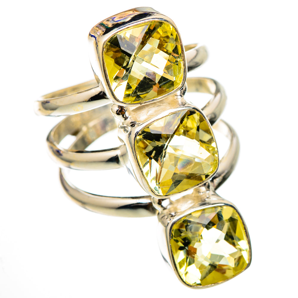 Citrine Rings handcrafted by Ana Silver Co - RING101838 - Photo 2