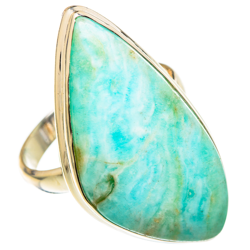 Larimar Rings handcrafted by Ana Silver Co - RING101843