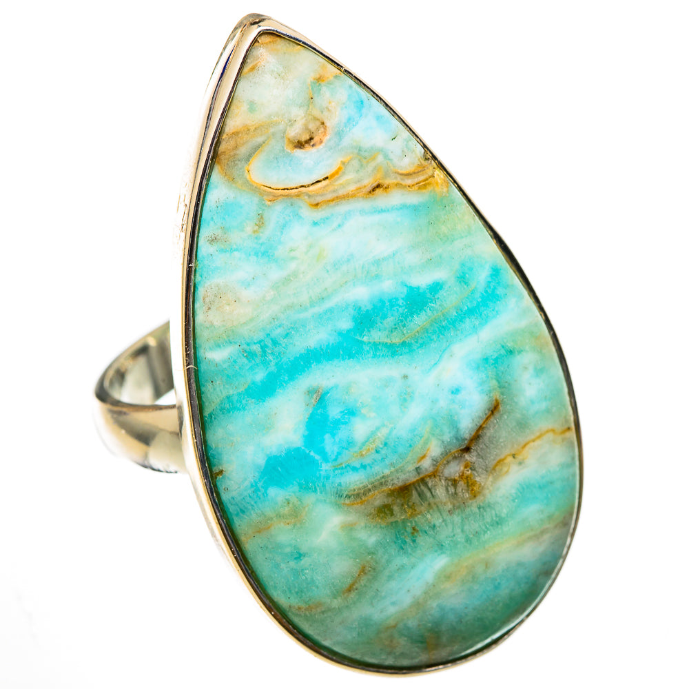 Larimar Rings handcrafted by Ana Silver Co - RING101846