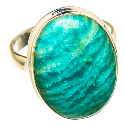 Amazonite Rings handcrafted by Ana Silver Co - RING101847 - Photo 2