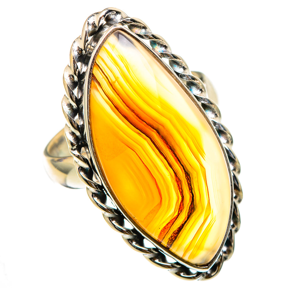 Montana Agate Rings handcrafted by Ana Silver Co - RING101853 - Photo 2