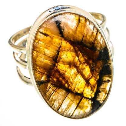 Chiastolite Rings handcrafted by Ana Silver Co - RING101854 - Photo 2