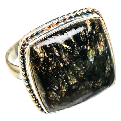 Seraphinite Rings handcrafted by Ana Silver Co - RING101857 - Photo 2