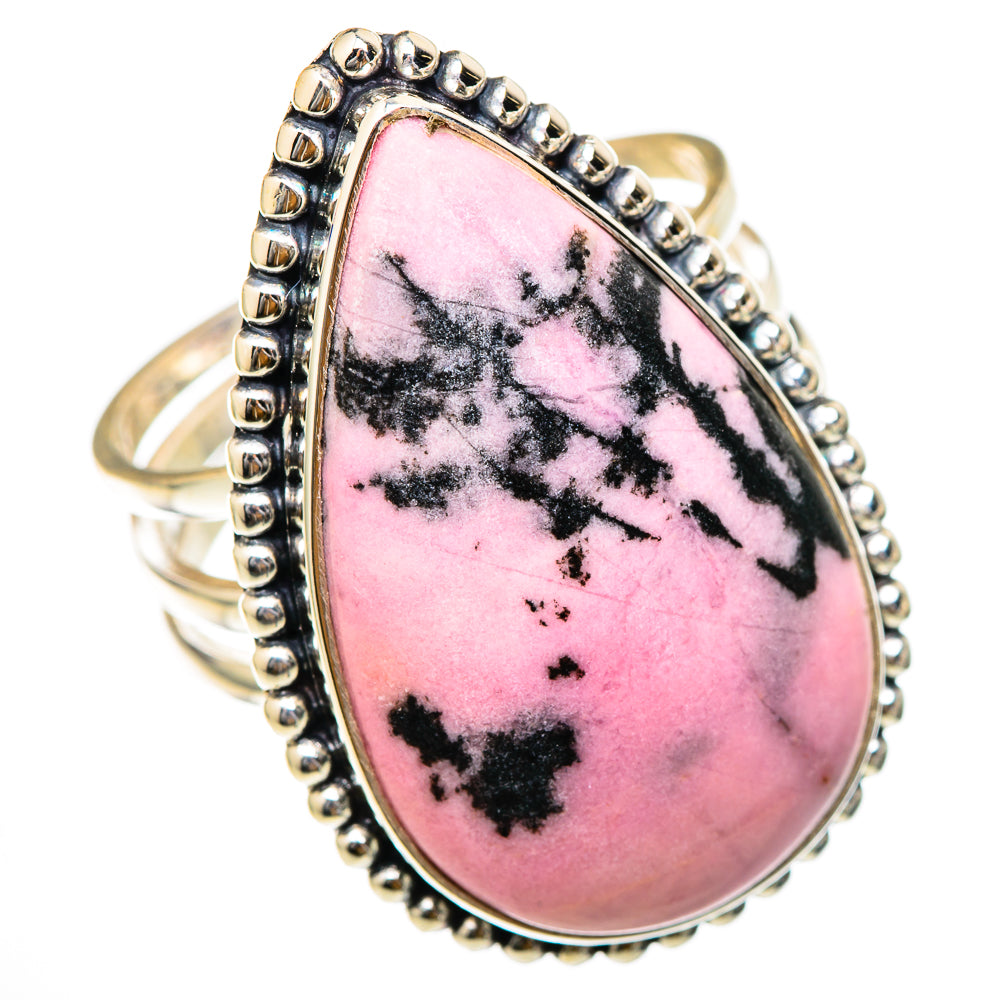 Rhodonite Rings handcrafted by Ana Silver Co - RING101859