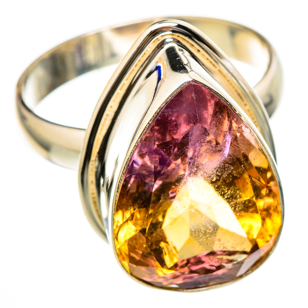 Citrine Rings handcrafted by Ana Silver Co - RING101869