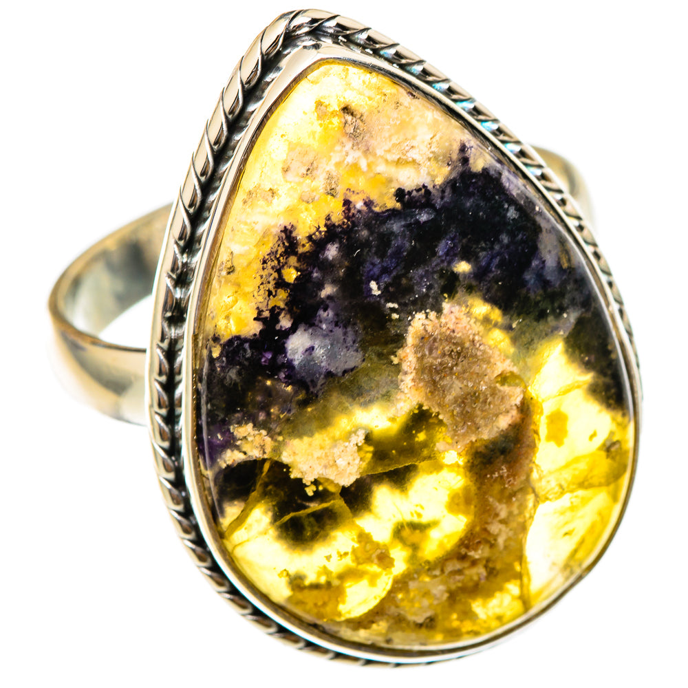 Ocean Jasper Rings handcrafted by Ana Silver Co - RING101871 - Photo 2