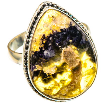 Ocean Jasper Rings handcrafted by Ana Silver Co - RING101871 - Photo 2