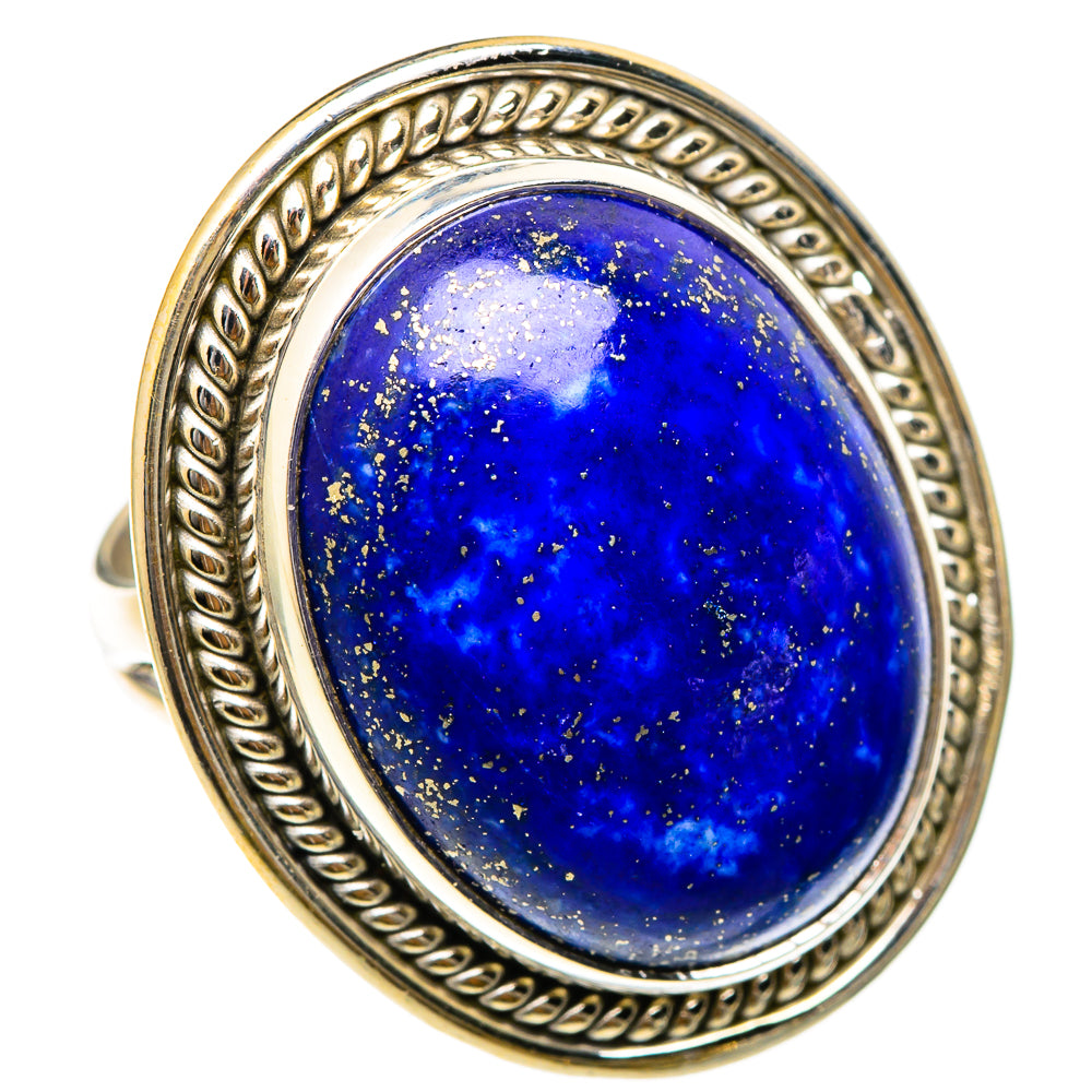 Lapis Lazuli Rings handcrafted by Ana Silver Co - RING101875