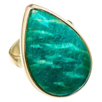 Amazonite Rings handcrafted by Ana Silver Co - RING101879 - Photo 2