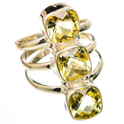 Citrine Rings handcrafted by Ana Silver Co - RING101901 - Photo 2