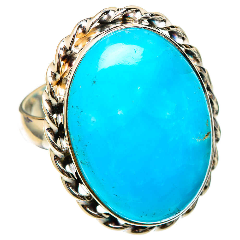 Larimar Rings handcrafted by Ana Silver Co - RING101905