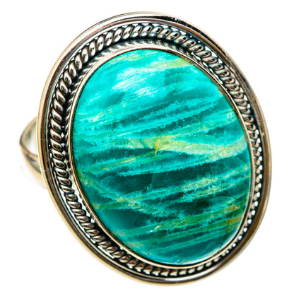 Amazonite Rings handcrafted by Ana Silver Co - RING101909 - Photo 2