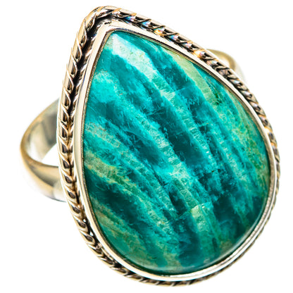 Amazonite Rings handcrafted by Ana Silver Co - RING101912