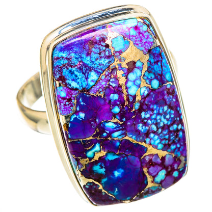 Spiny Oyster Turquoise Rings handcrafted by Ana Silver Co - RING101920