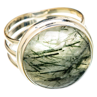 Tourmalinated Quartz Rings handcrafted by Ana Silver Co - RING101924 - Photo 2