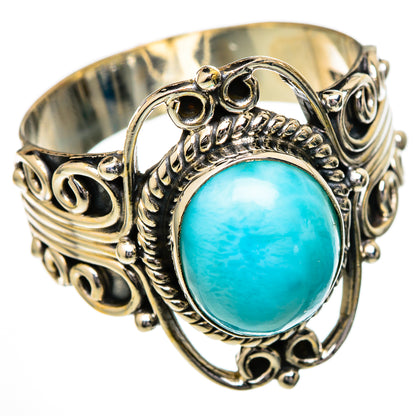 Larimar Rings handcrafted by Ana Silver Co - RING101931 - Photo 2