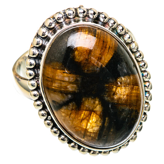 Chiastolite Rings handcrafted by Ana Silver Co - RING101937
