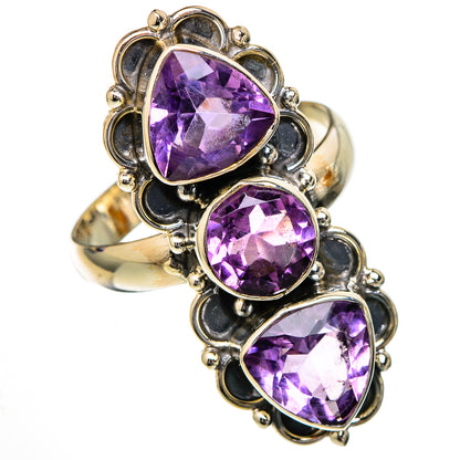 Amethyst Rings handcrafted by Ana Silver Co - RING101943