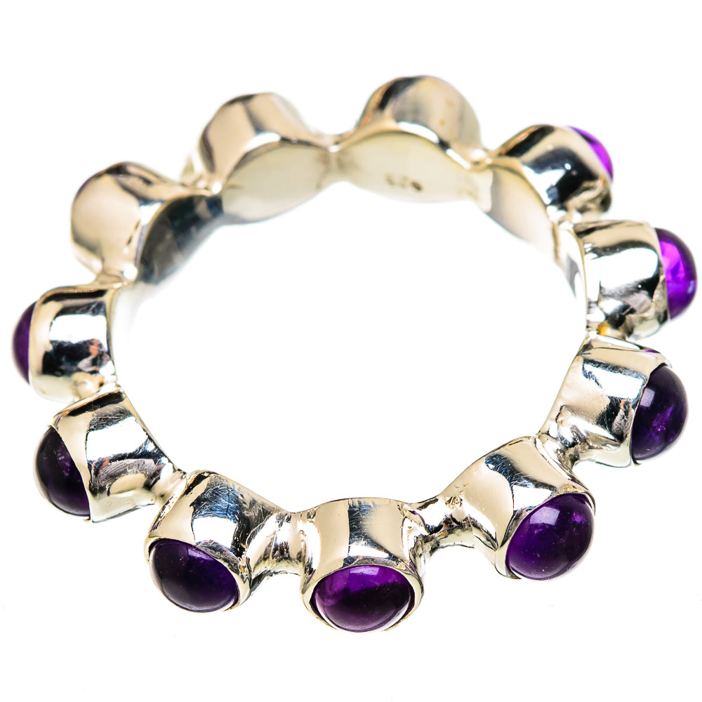 Amethyst Rings handcrafted by Ana Silver Co - RING101944 - Photo 2
