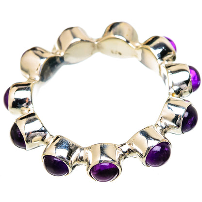 Amethyst Rings handcrafted by Ana Silver Co - RING101944 - Photo 2