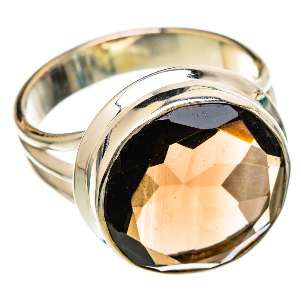 Smoky Quartz Rings handcrafted by Ana Silver Co - RING101969