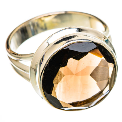 Smoky Quartz Rings handcrafted by Ana Silver Co - RING101969