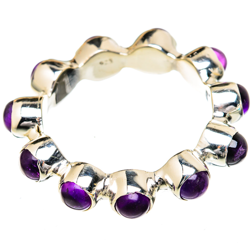 Amethyst Rings handcrafted by Ana Silver Co - RING101973 - Photo 2