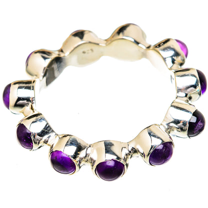 Amethyst Rings handcrafted by Ana Silver Co - RING101973 - Photo 2