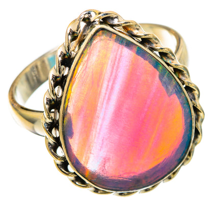 Aura Opal Rings handcrafted by Ana Silver Co - RING101982