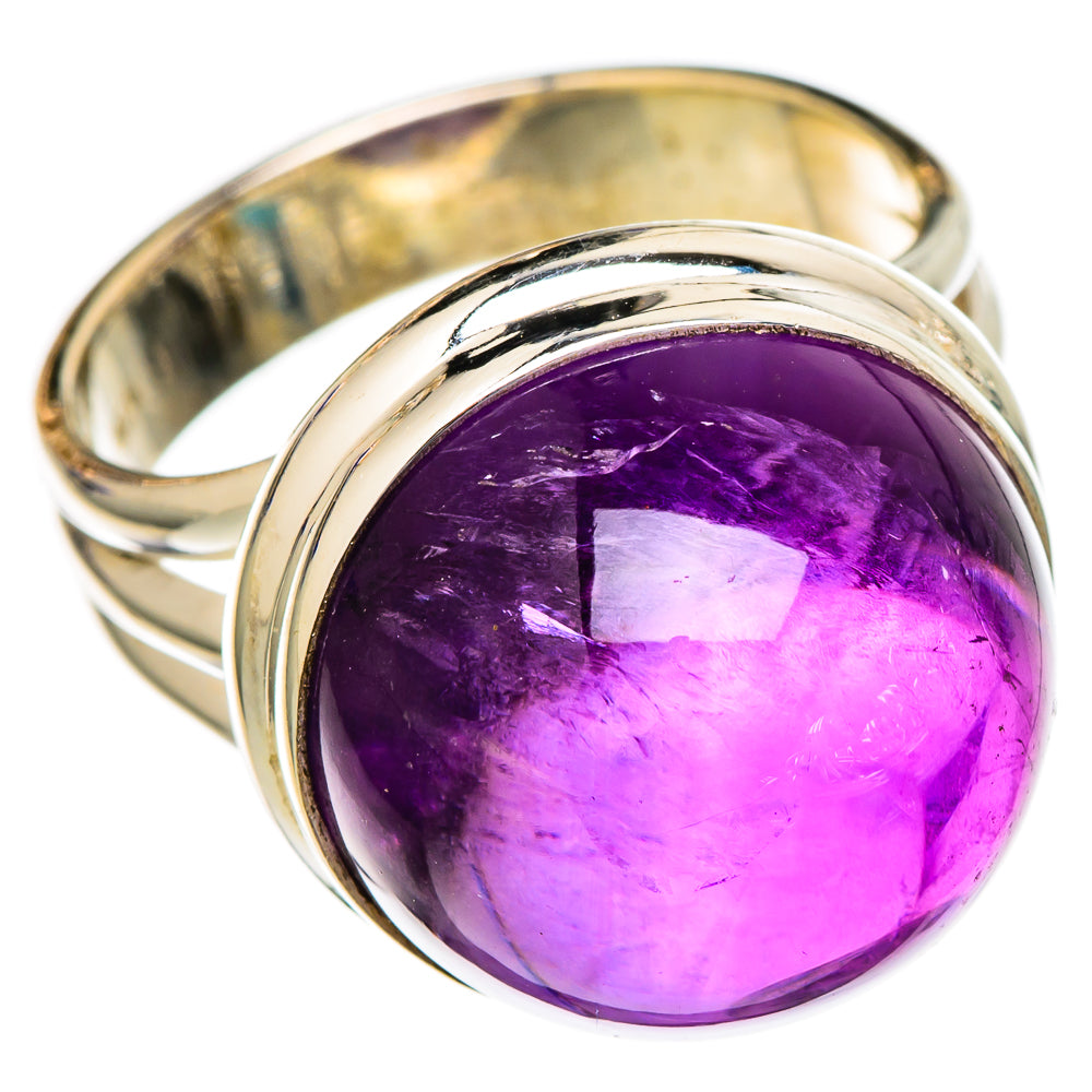 Amethyst Rings handcrafted by Ana Silver Co - RING101996