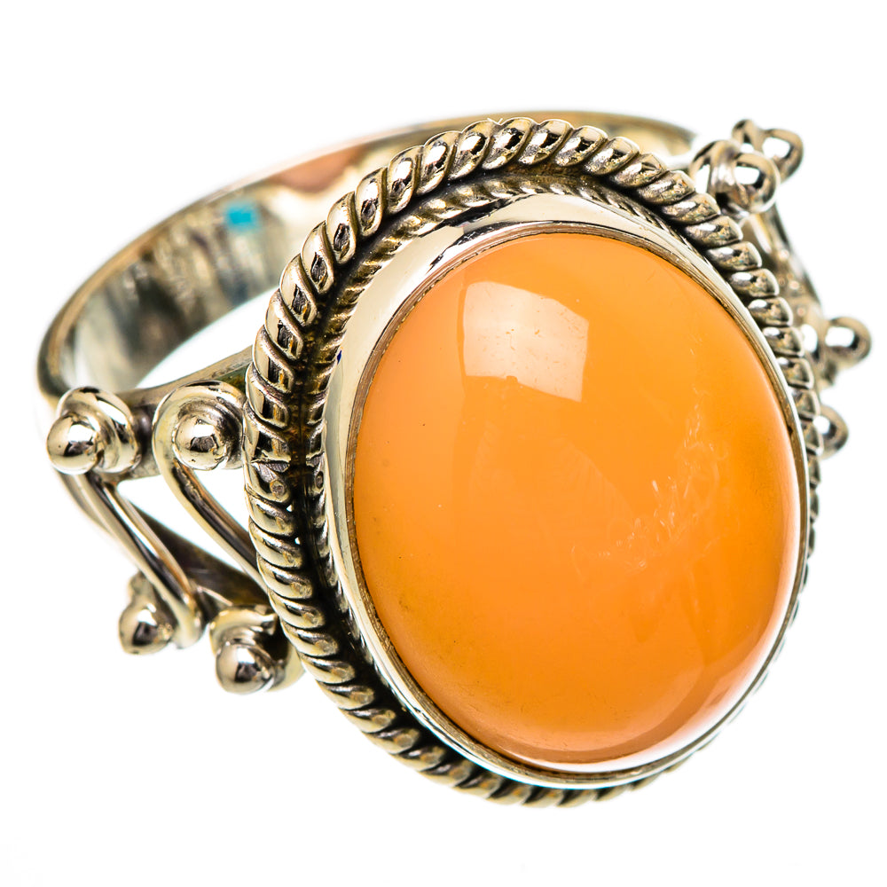 Sunstone Rings handcrafted by Ana Silver Co - RING102016