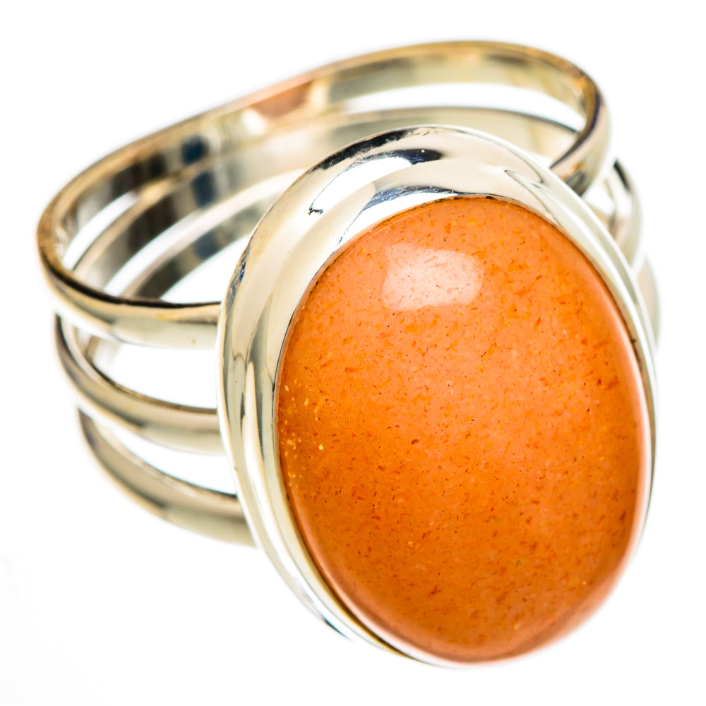 Sunstone Rings handcrafted by Ana Silver Co - RING102017