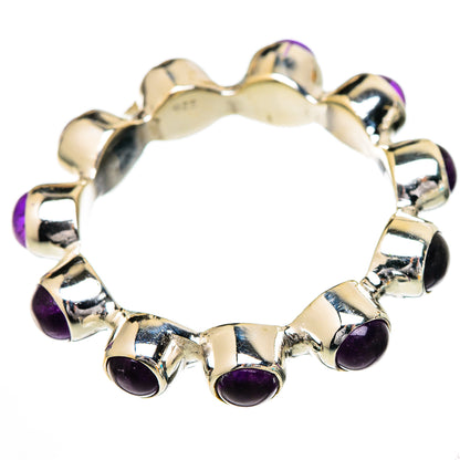Amethyst Rings handcrafted by Ana Silver Co - RING102019 - Photo 2