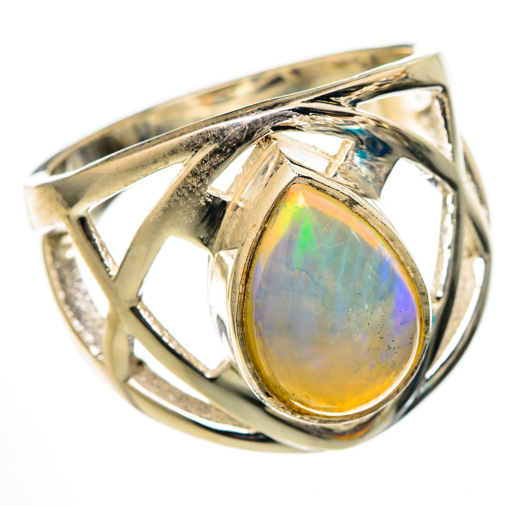 Ethiopian Opal Rings handcrafted by Ana Silver Co - RING102026