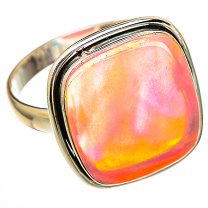 Aura Opal Rings handcrafted by Ana Silver Co - RING102028