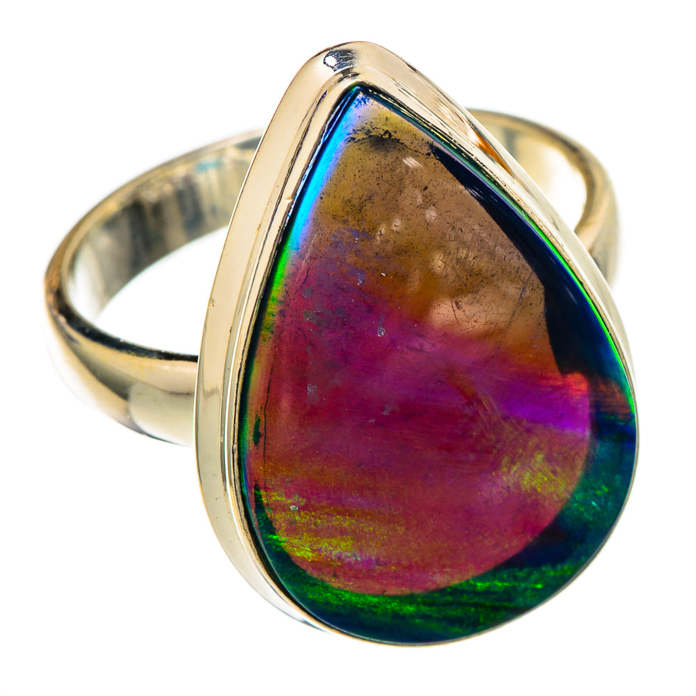 Aura Opal Rings handcrafted by Ana Silver Co - RING102030